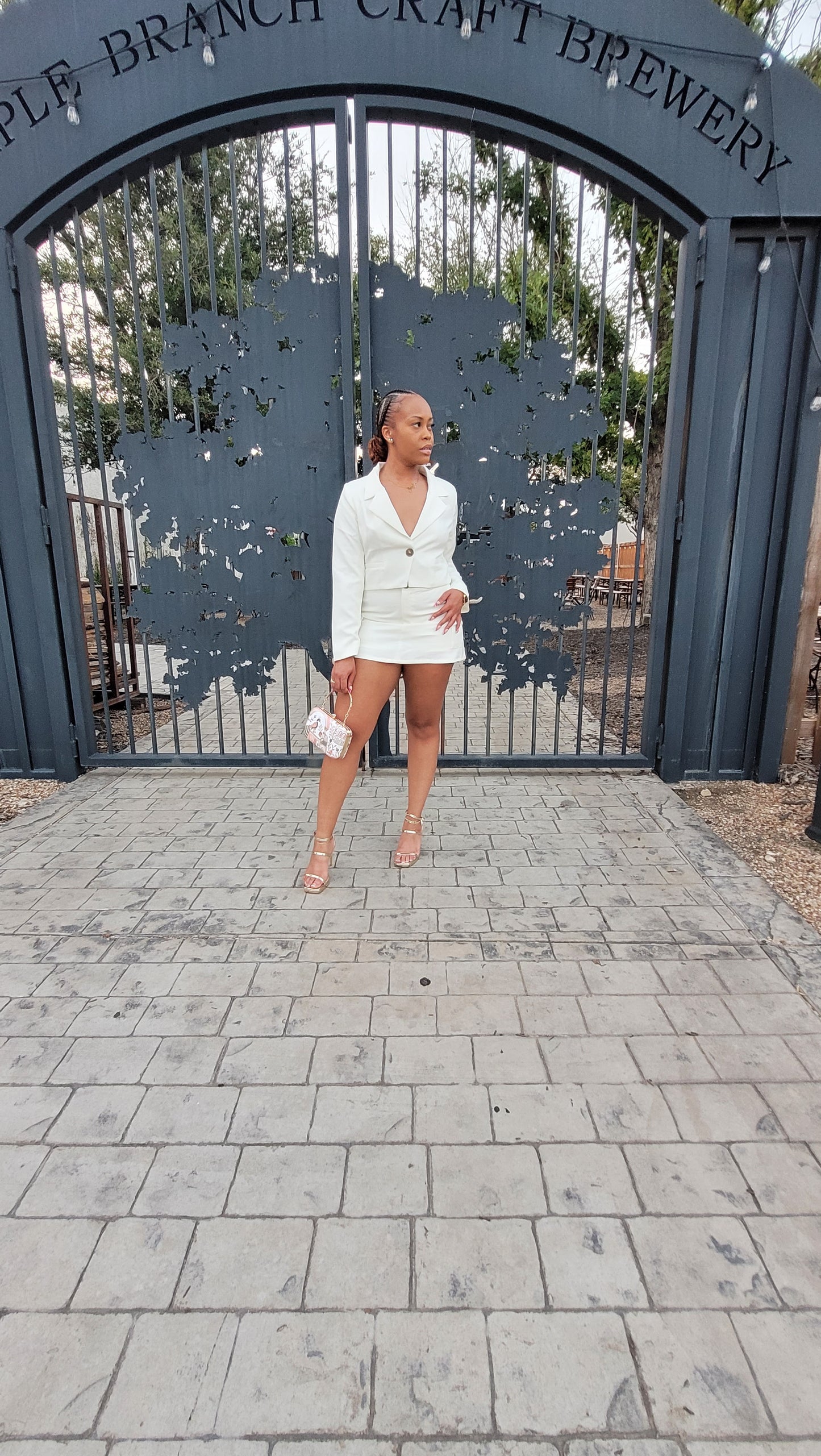Elegant In White Set
