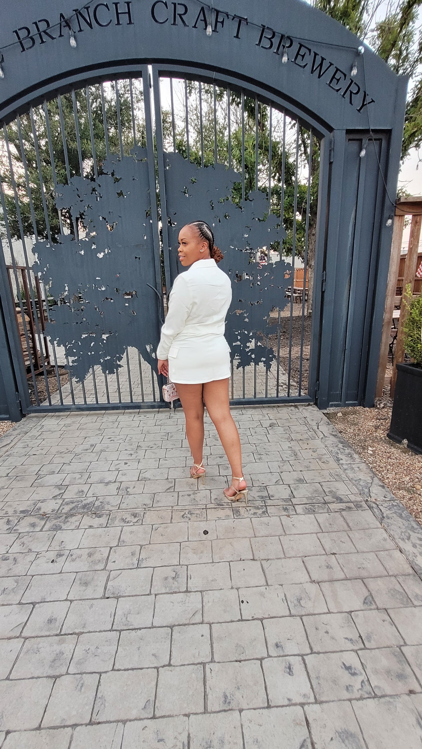 Elegant In White Set