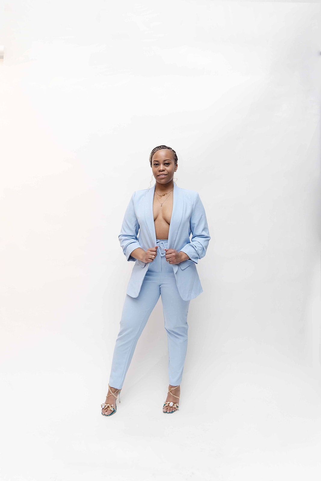 Bella Blues Suit Set
