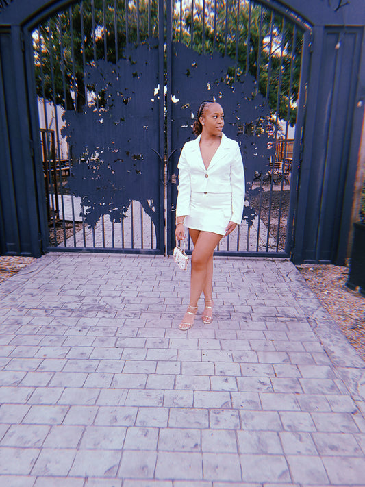 Elegant In White Set