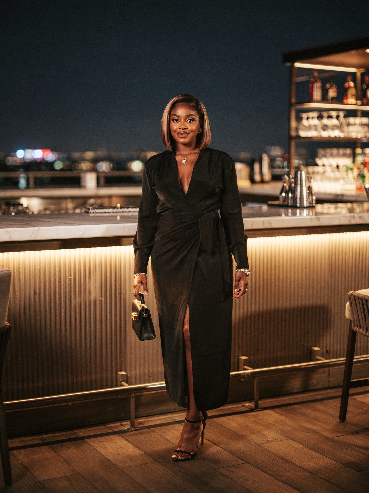 The Power Wrap Dress