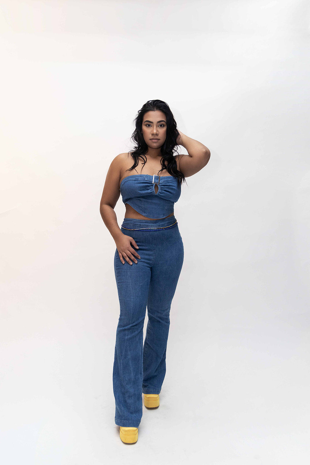 Denim Babe Pant Set