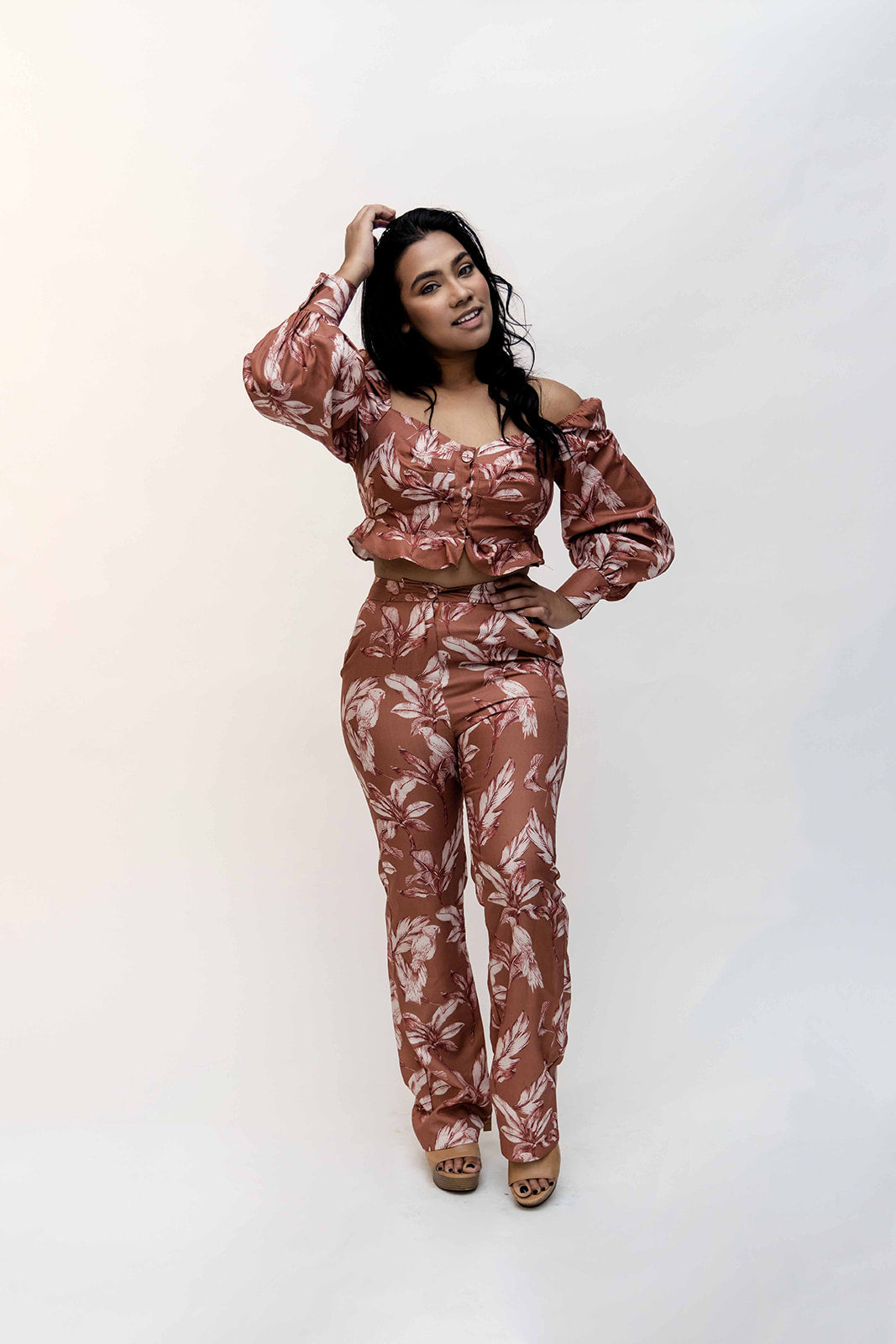 Khole 2 Piece Floral Set