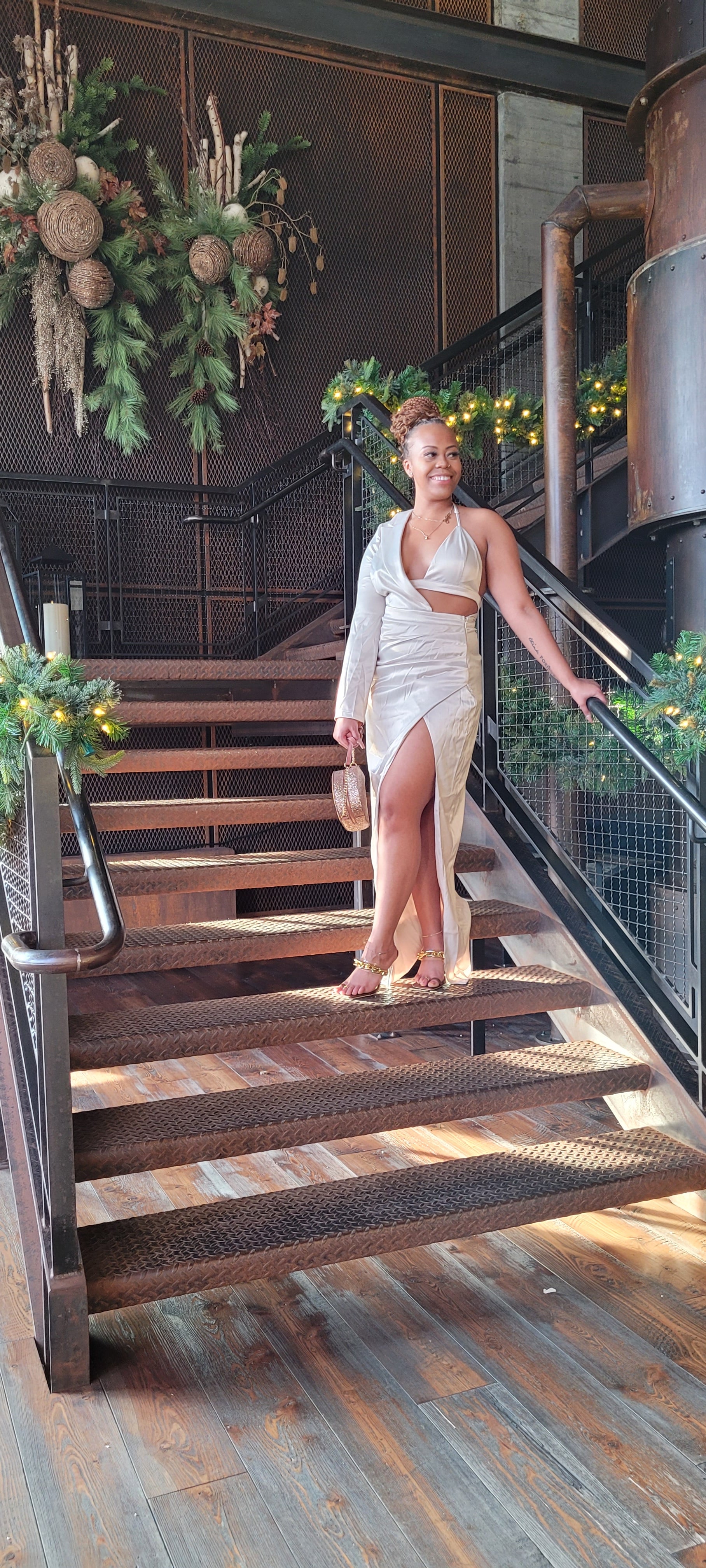 Champagne Nights Maxi Dress