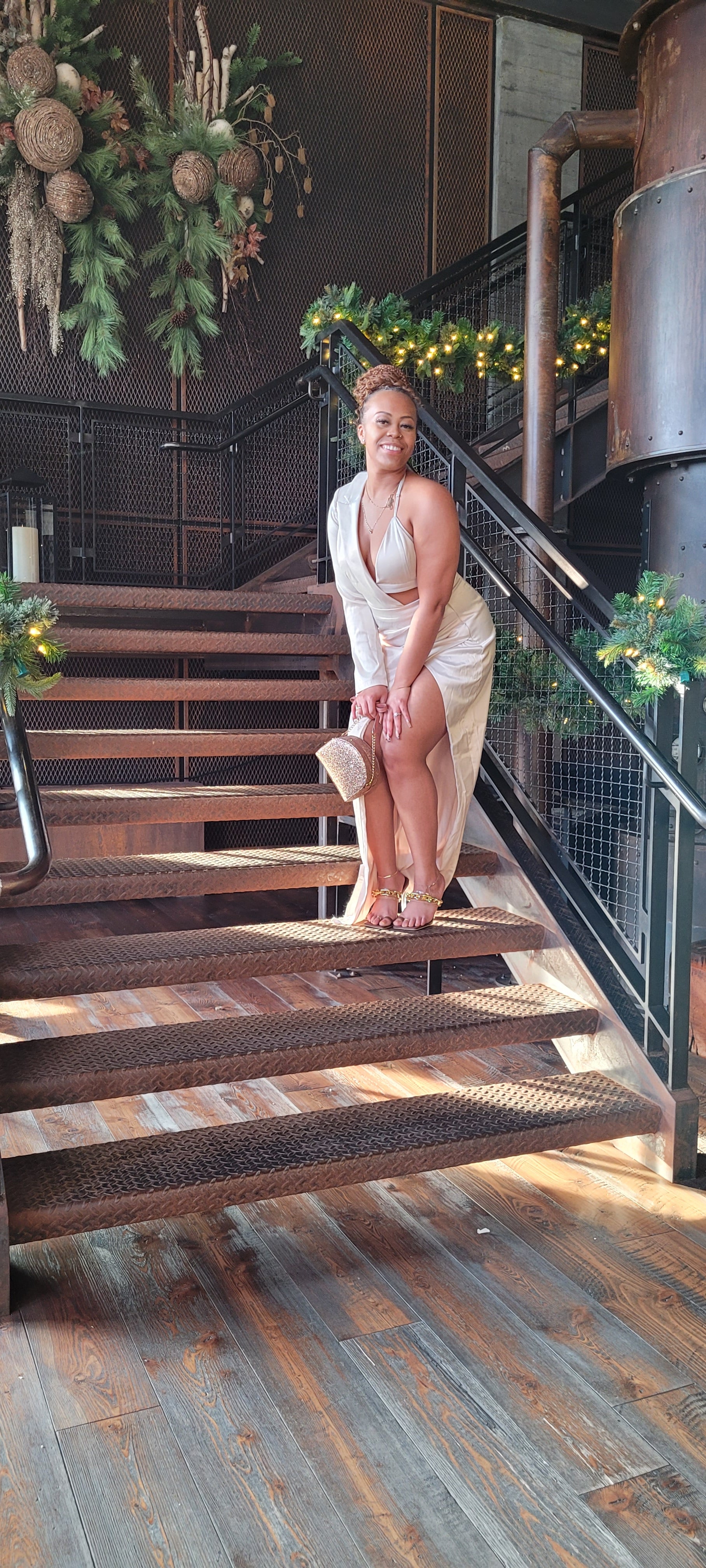 Champagne Nights Maxi Dress